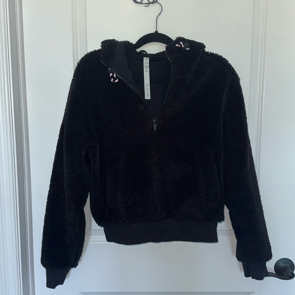 Lululemon quarter zip Sherpa